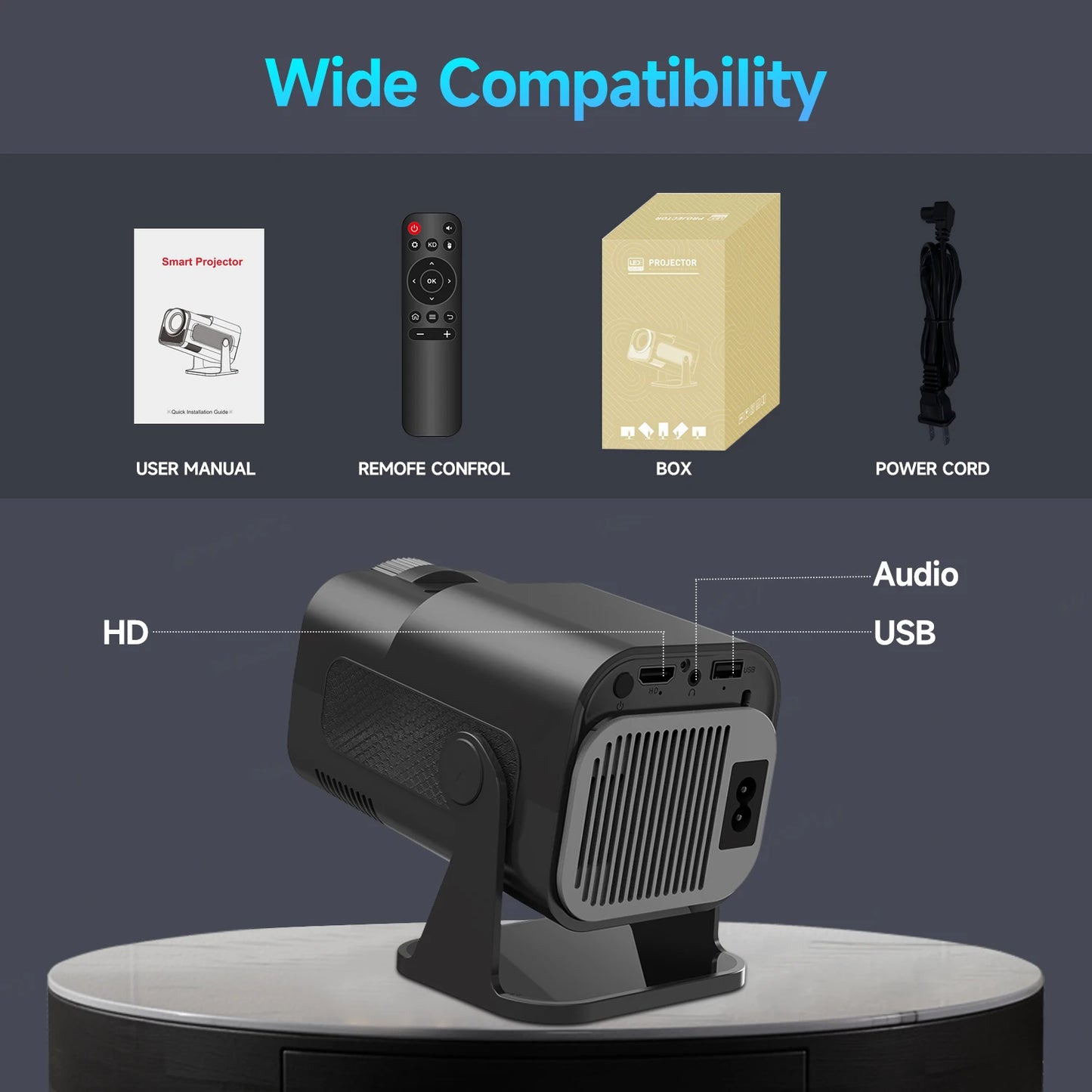 [Magcubic] HY320 Mini Portable Projector