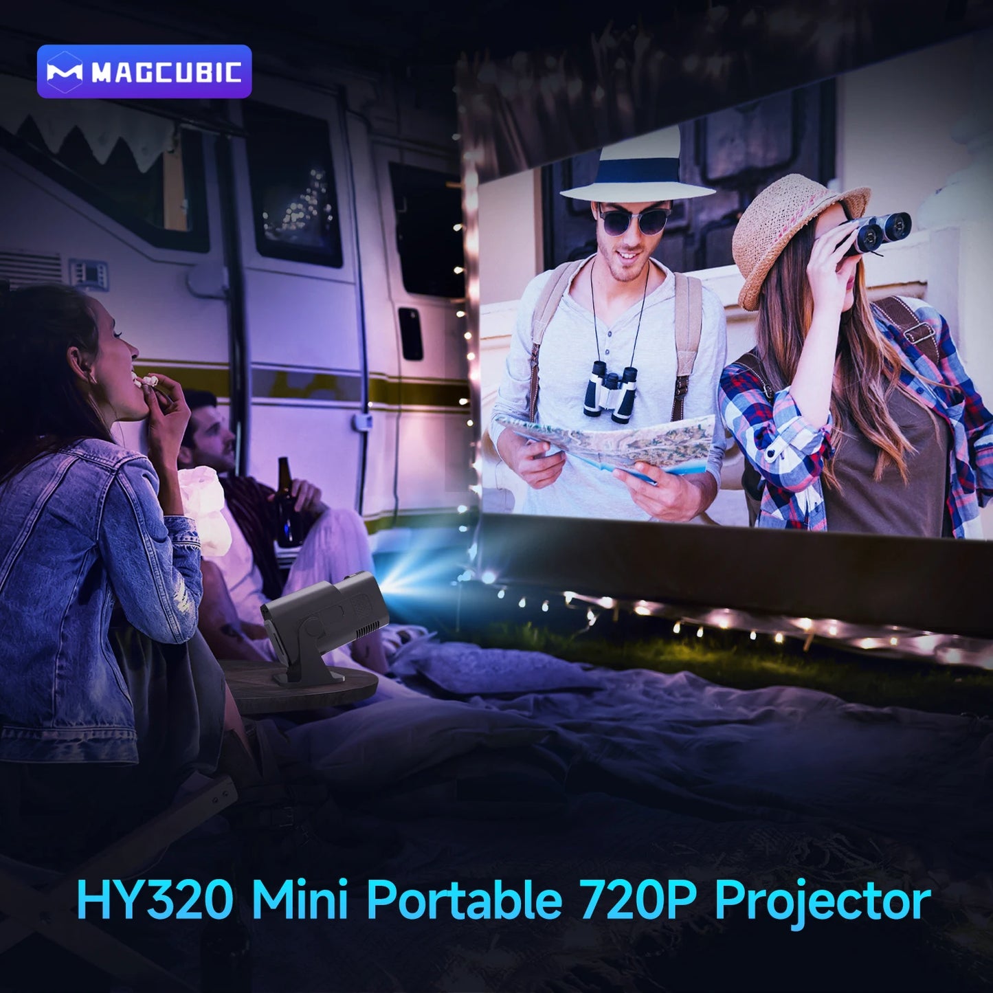 [Magcubic] HY320 Mini Portable Projector